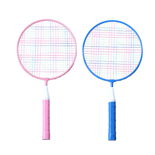 Palete Badminton 2/set cu 3 Fluturasi si o Minge 42cm, Diferite Culori