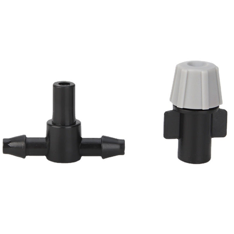 Kit Răcire Terasă cu Pulverizare 10m, Furtun cu Duze Mist Reglabile, Sistem Profesional pentru Grădină, Conectori Incluș