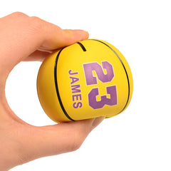 Minge Săltăreață 12/set, din Cauciuc 9.5cm, Model Baschet, Diferite Culori