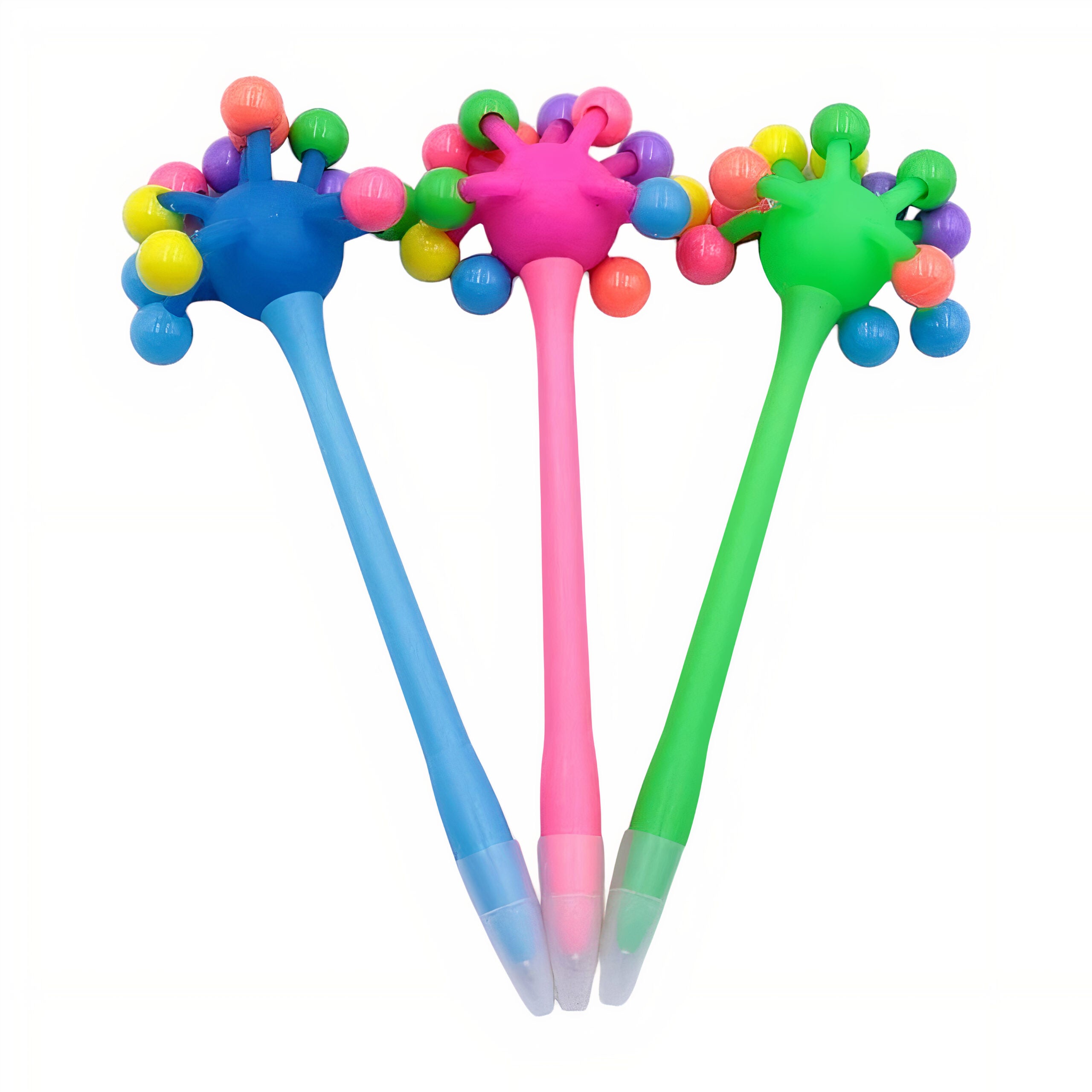 Pix Vesel 24/Set, cu Biluțe Colorate, 18 cm Engros