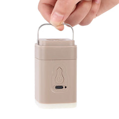 Pompa Electrica Portabilă 7.5x5cm, cu 3 Duze si Lumina LED, pentru Umflare și Dezumflare Rapidă, Diferite Culori&nbsp;
