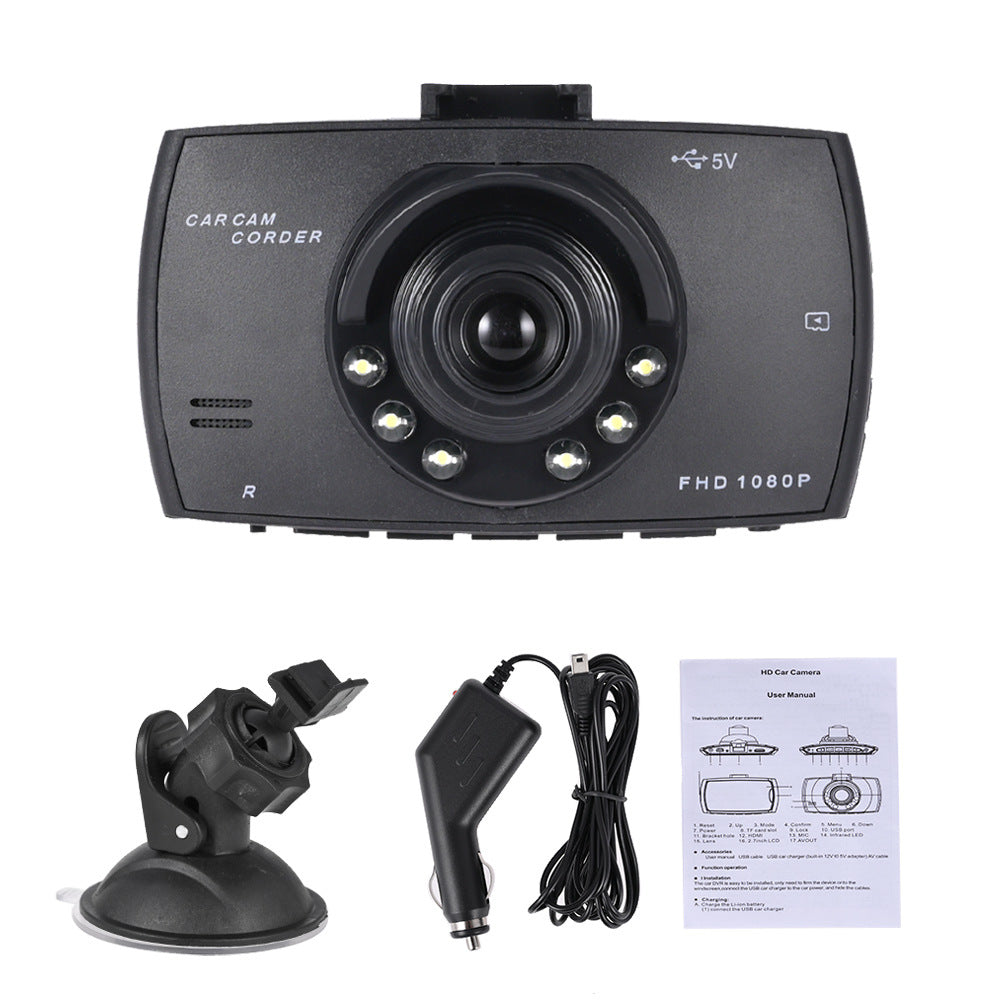 Cameră Auto Mini DVR 8.5x5cm, 5V, Înregistrare Video HD, Montaj pe Parbriz, Senzor Mișcare, Suport Card Memorie;