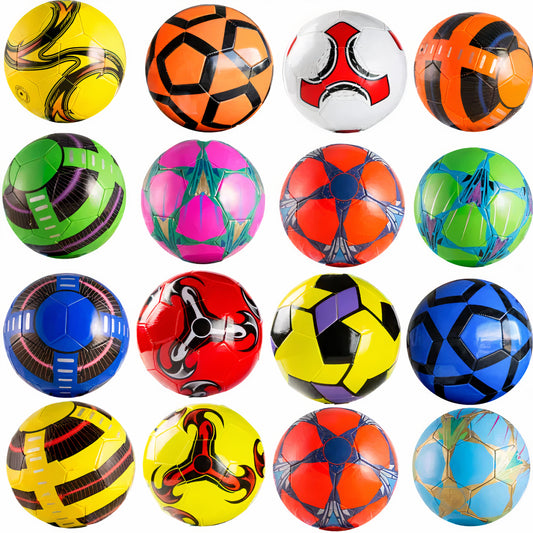 Minge de Fotbal Nr. 5, Imitatie Piele, Diferite Modele, 280 g Engros
