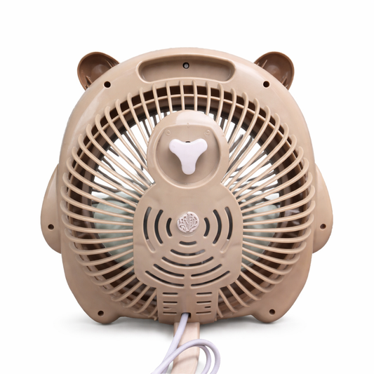 Ventilator Electric 27x25cm Portabil, Model Capybara, din Plastic