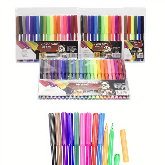 Carioci 24/set Diferite Culori 13cm Engros