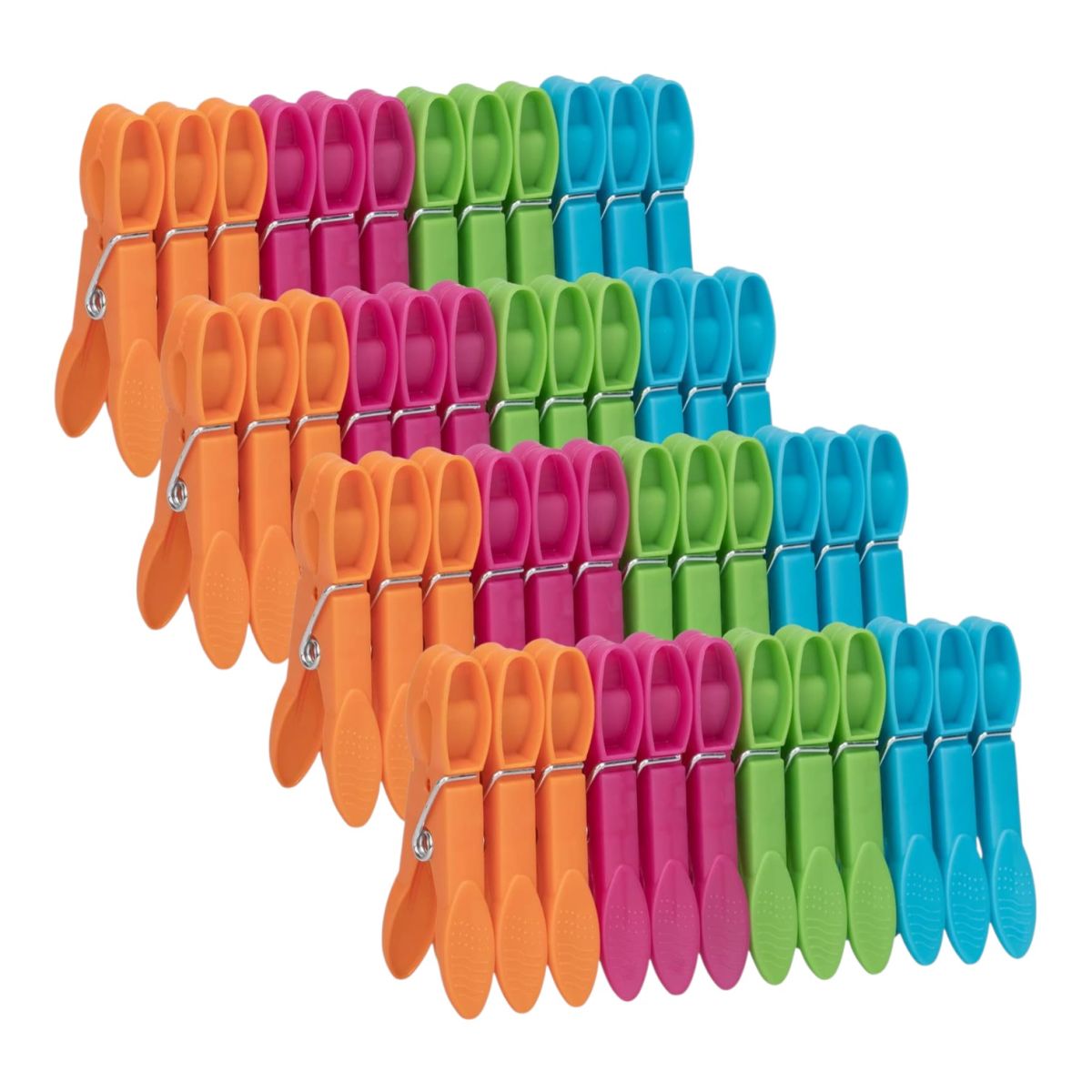 Carlige 50/set din Plastic, Diferite Culori