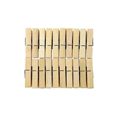 Carlige din Bambus 20/set, din Bambus 5.5cm pentru Haine Engros