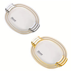 Tava Decorativa 3/set cu Maner, Diferite Dimensiuni din Plastic Engros