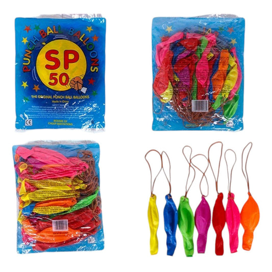 Baloane Mari cu Elastic 50/Set, Diferite Culori Engros