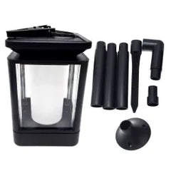 Lampa Solara cu Efect de Flacara pentru Gradina, Suruburi Necesare Montarii Incluse, 65 cm Engros