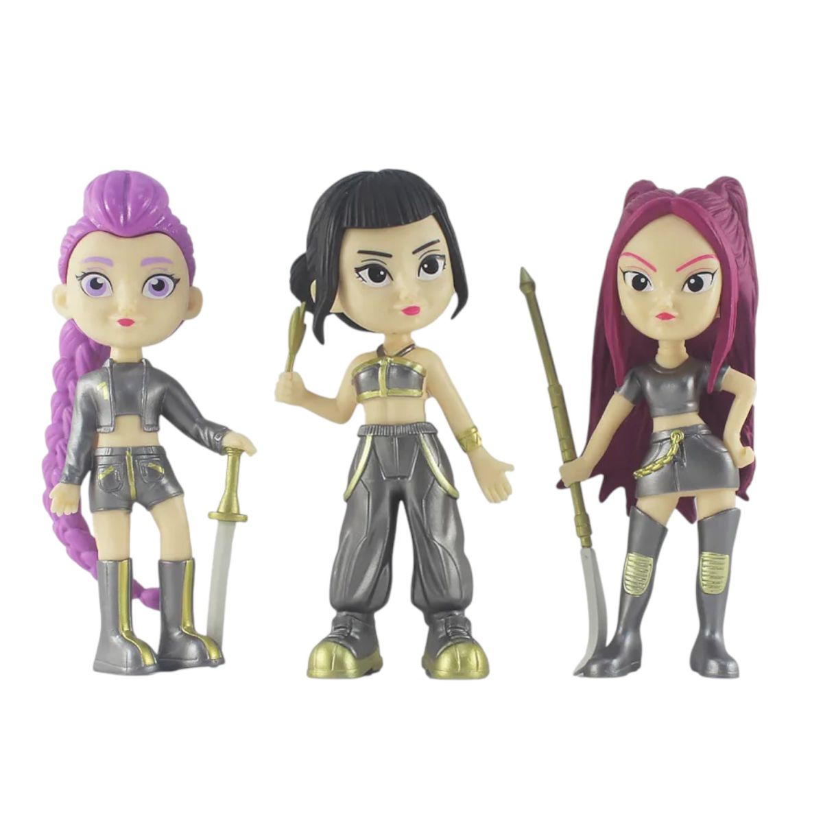 Figurine KPOP Demon Hunters, 10cm Personaje Diferite in Cutie Individuală Engros