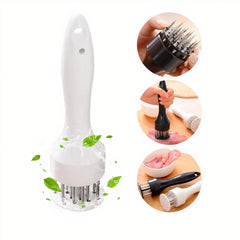 Frăgezitor pentru Carne 19x5cm cu Ace din Inox, Mâner Ergonomic din Plastic Engros
