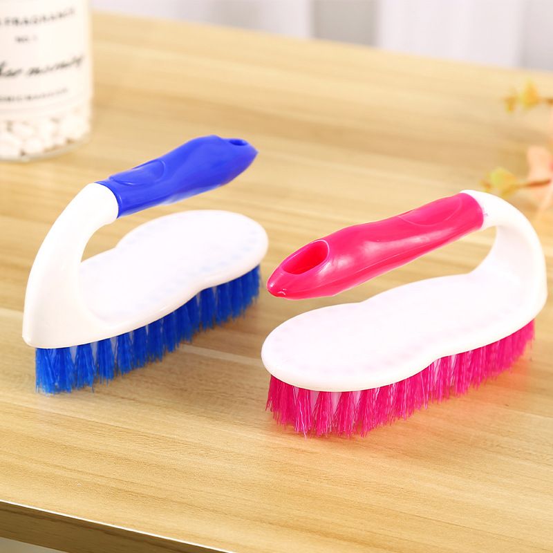 Perie de Curățare Manuală 13cm, Mâner 15cm Diferite Culori