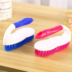 Perie de Curățare Manuală 13cm, Mâner 15cm Diferite Culori