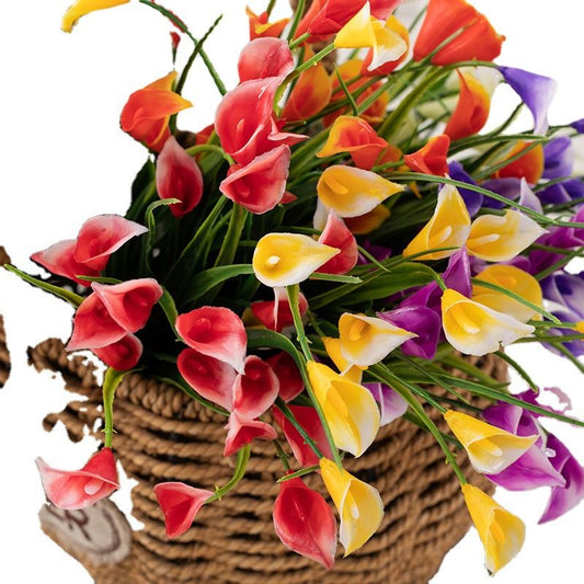 Flori Artificiale 2/set Model Cale 30cm, Diferite Culori Engros