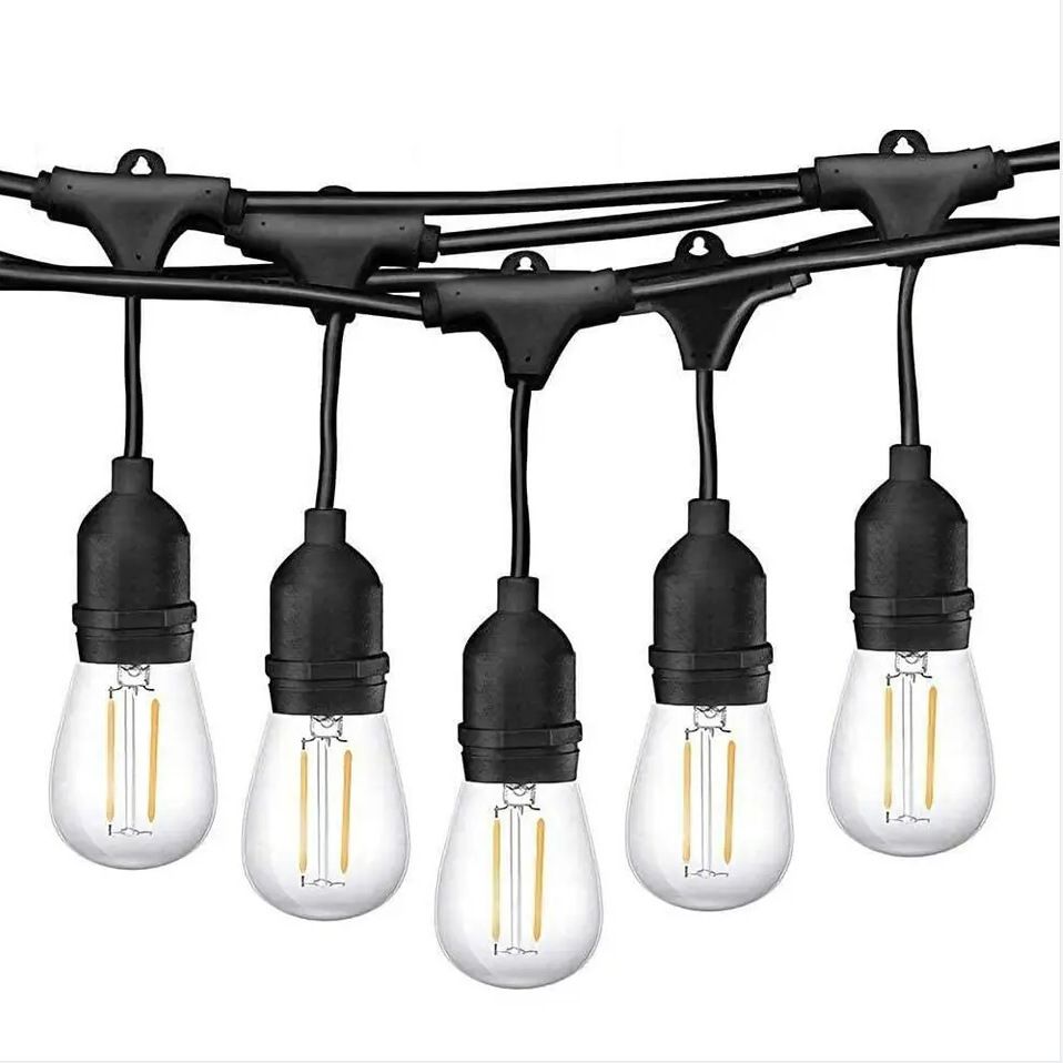 Ghirlanda Luminoasa LED 20m cu 40 Becuri, Lumină Caldă Conectabila prin Serie Engros