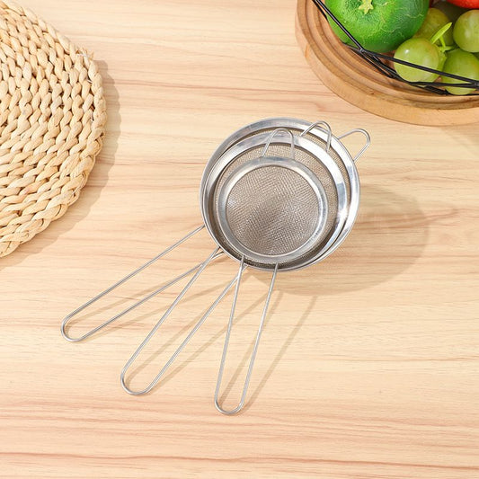 Strecurătoare de Bucătărie 3/set, din Inox 23x10cm, Diferite Dimensiuni