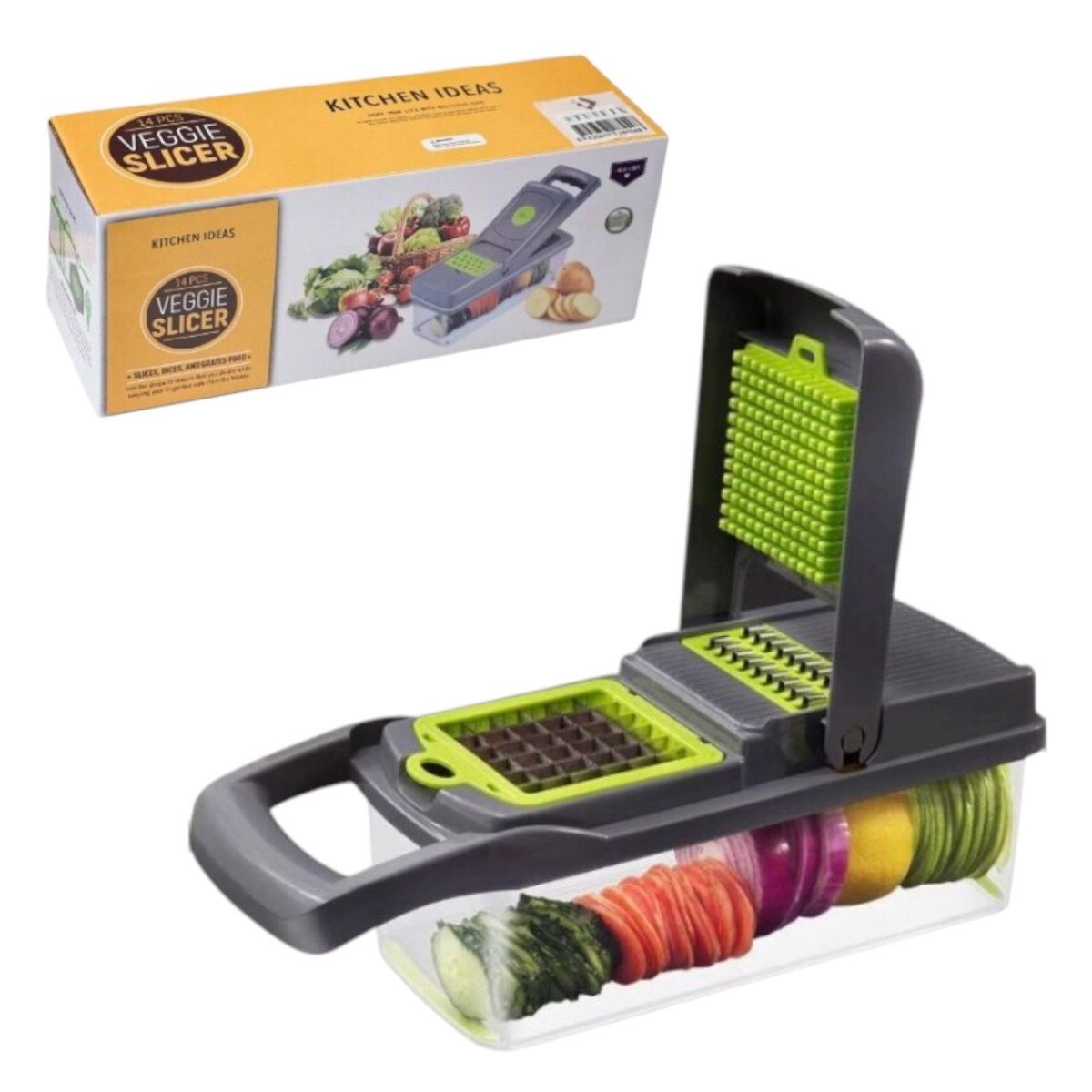 Razatoare Multifunctionala, cu 14 Accesorii din Plastic