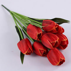 Lalele Artificiale 45cm, Fir cu 7 Flori Diferite Culori Engros
