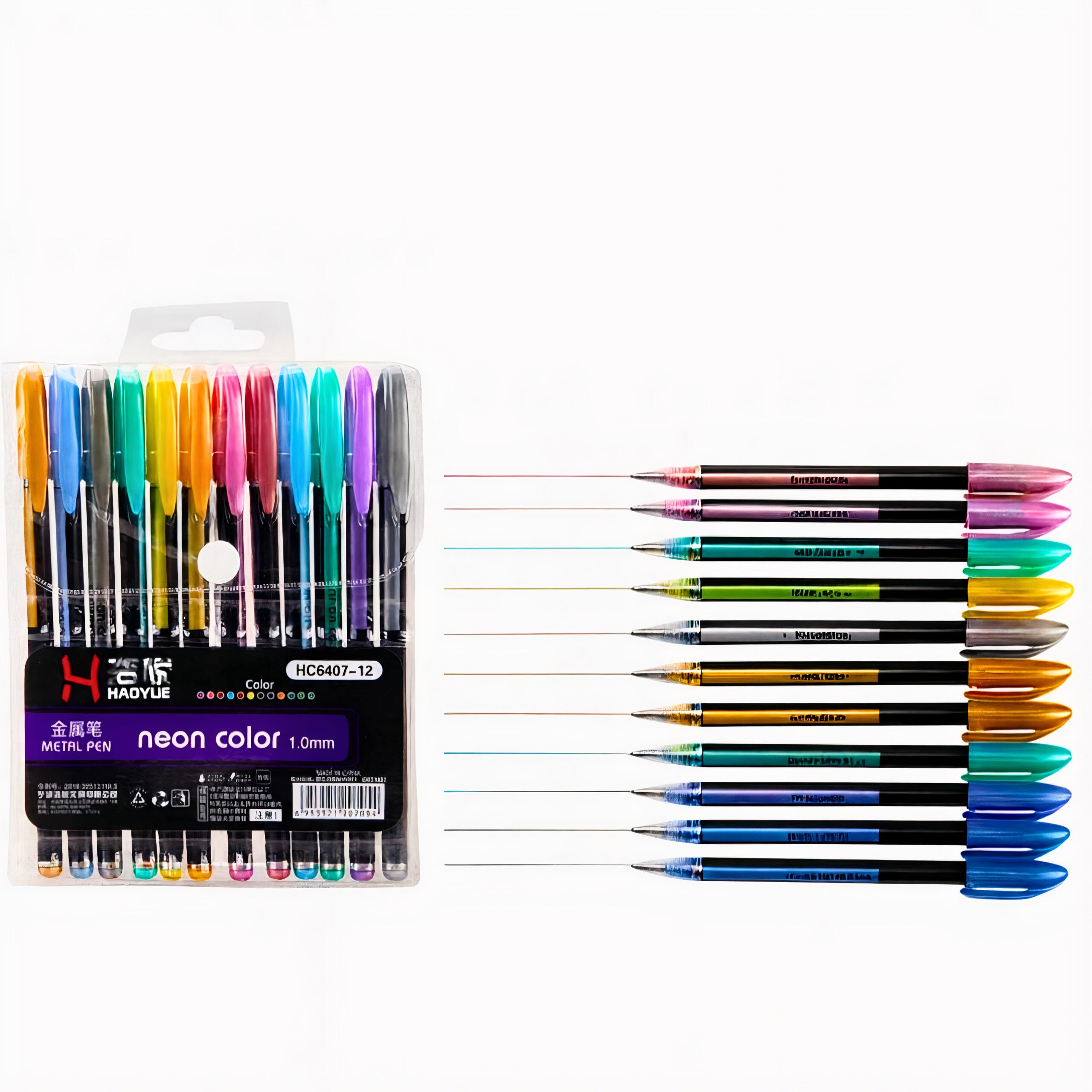 Pix 12/set cu Gel in Culori 14cm Engros