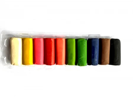 Plastelina 10 Culori, 200 g, Friday, Engros