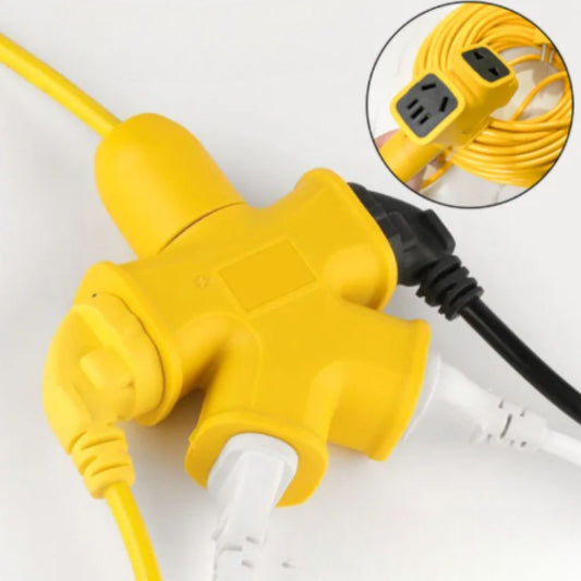 Prelungitor Electric 30m, cu 4 Prize Universale și Cablu Gros, 10A-250V Engros