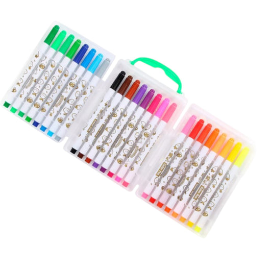 Carioci pe Baza de Apa 24/Set, in Gentuta Transparenta, Diferite Culori, 14 cm Engros