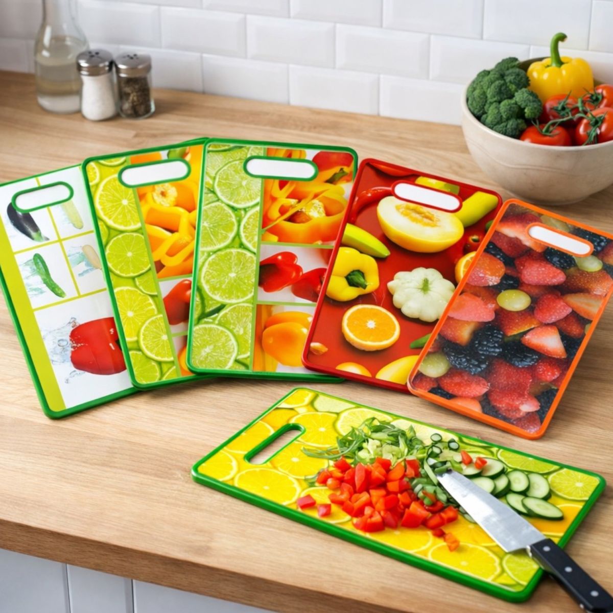 Tocator pentru Bucatarie 30x20cm din Plastic, Diferite Modele