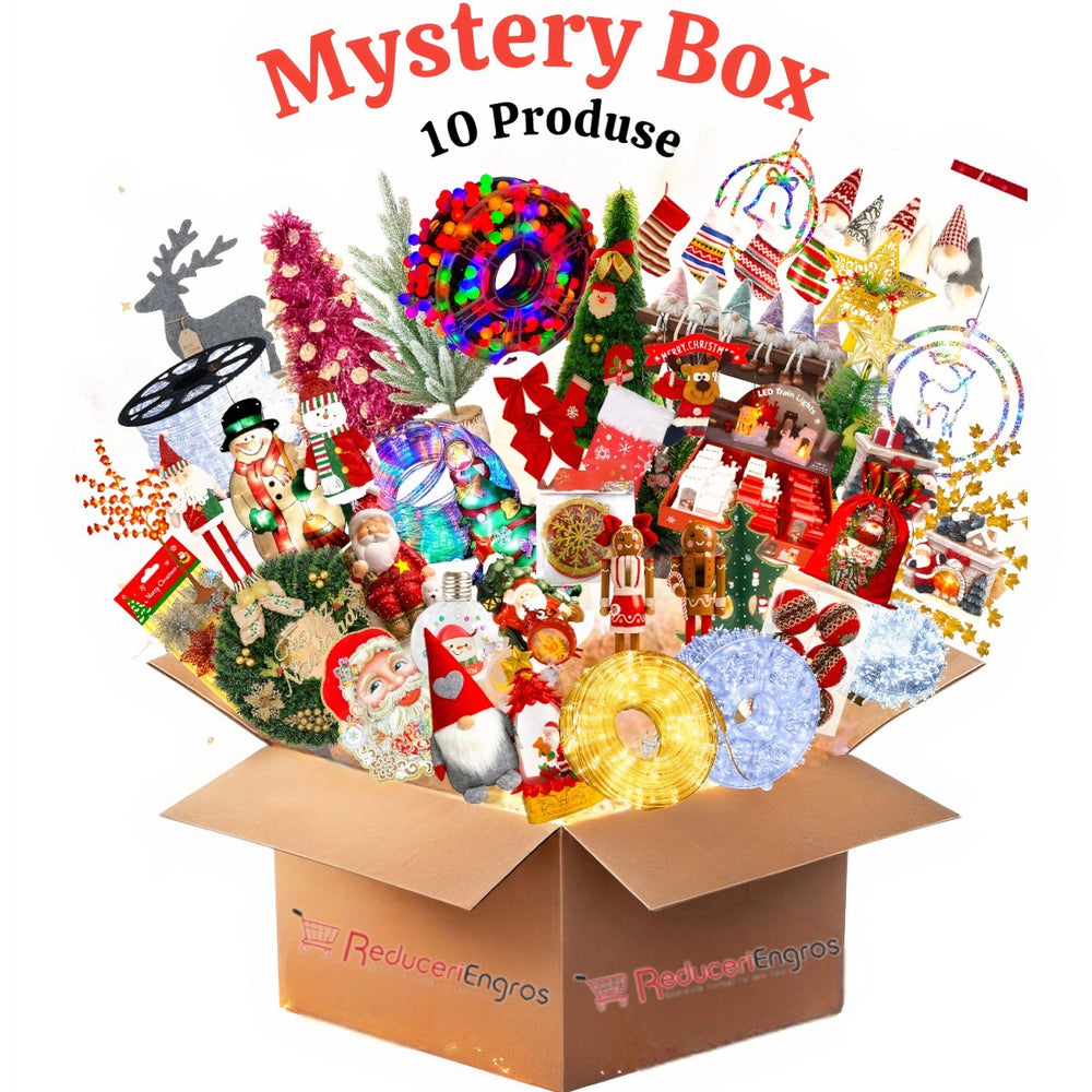 Mystery Box, Cadouri Surpriza Articole de Craciun 10 de Produse Engros