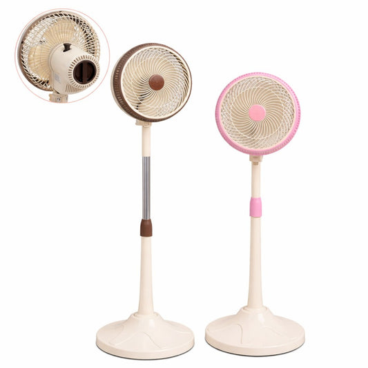 Ventilator cu Picior 95cm din Plastic, Reglabil pe Înălțime, cu Funcție Oscilație, Diferite Culori