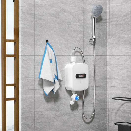 Boiler Electric Instant pentru Apă Caldă 3500W, cu Afișaj Digital&nbsp;