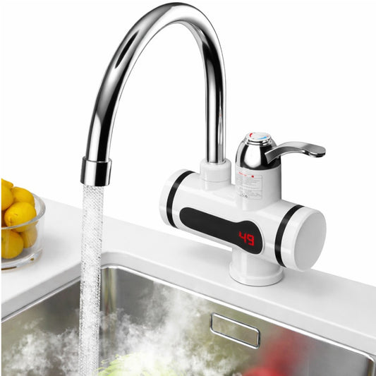 Robinet Electric Instant 34cm, cu Afișaj LCD, Încălzire Rapidă 3500W