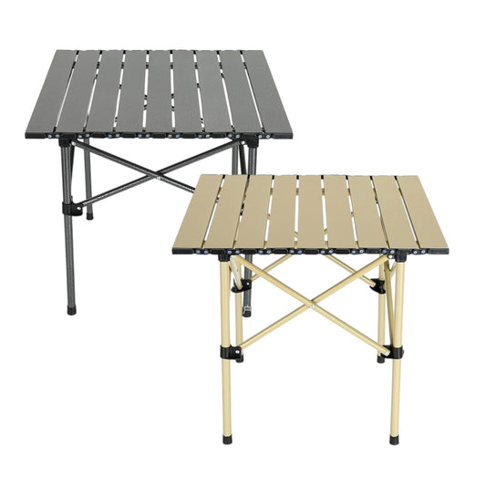 Masa Pliabila 53x51x50cm cu Cadru Metalic, si Blat Rezistent pentru Camping