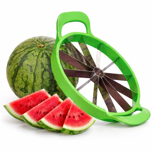 Feliator Pepene 25.5cm cu Lame din Oțel Inoxidabil și Mânere