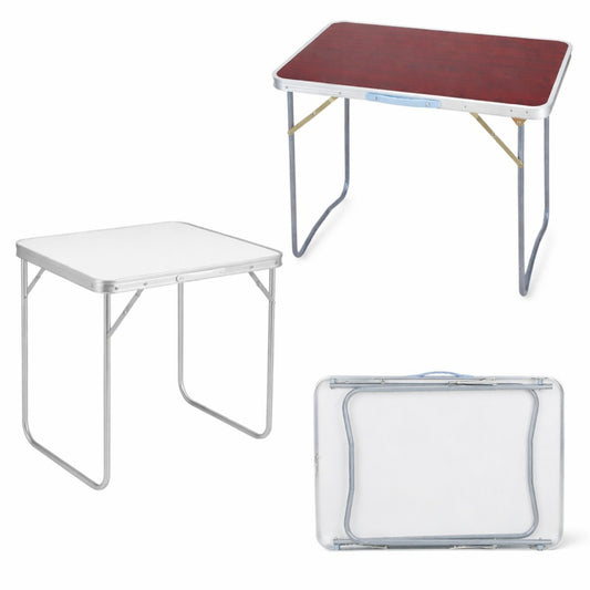Masă Pliabilă 50x70cm, Tip Servietă cu Mâner, Cadru Aluminiu, Portabilă, Diferite Culori