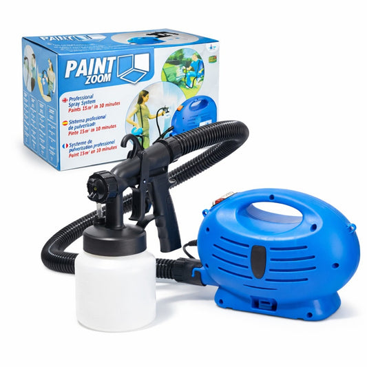Pistol Electric de Vopsit 800ml, 650W, Sistem de Pulverizare cu Furtun Flexibil, Aplicare pentru Pereti si Suprafete&nbsp;