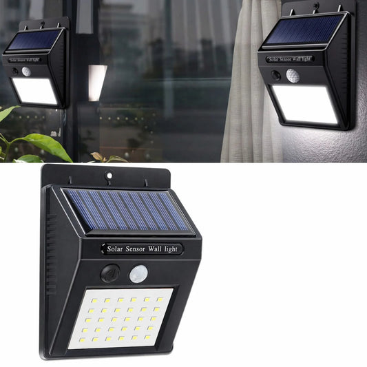 Lampa Solara Led cu Senzor de Miscare 12x9cm de Perete