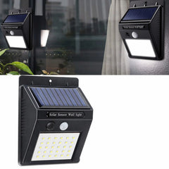 Lampa Solara Led cu Senzor de Miscare 12x9cm de Perete