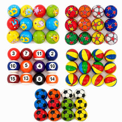 Mingii din Spuma 9cm Diferite Modele 12/set