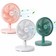 Ventilator Electric 23.5×34×20cm, cu 3 Trepte de Viteză, din Plastic, Diferite Culori