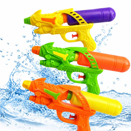 Pistol cu Apa 12x26.5cm din Plastic, cu Rezervor Detasabil, Diferite Culori