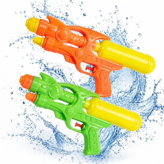 Pistol cu Apa 14x30cm din Plastic, cu Rezervor Detasabil, Diferite Culori