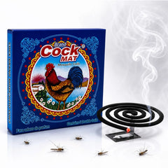 Spirale Anti-Țânțari 5/set, cu Suport Metalic, pentru Interior și Exterior