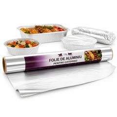 Folie de Aluminiu 1kg, Rola 46cm Latime