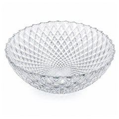 Bol din Sticlă 6/set, Model Cristal 17x5.5cm, Transparent