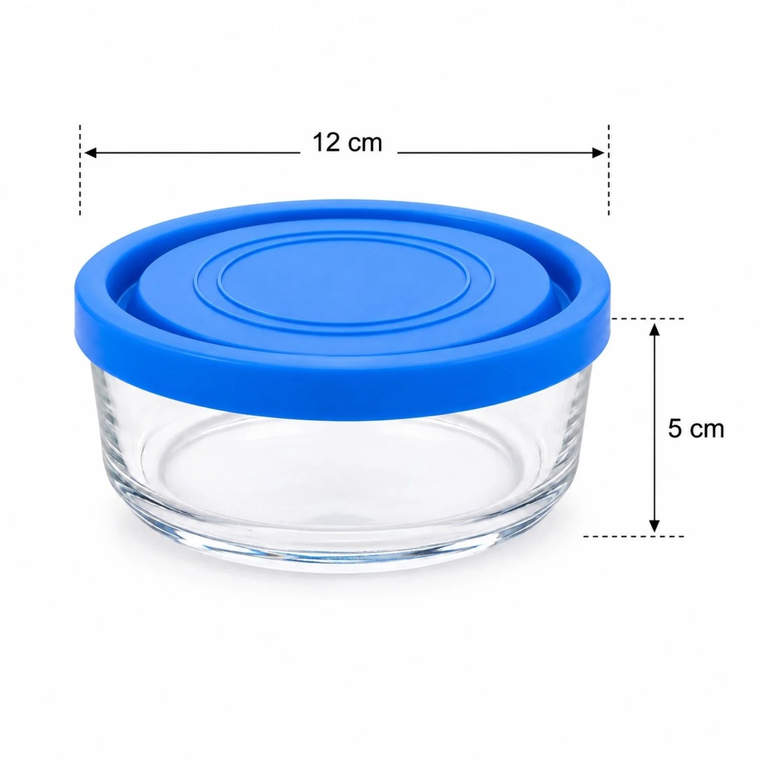 Vase Termorezistente din Sticlă pentru Cuptor, 5+1 Piese, Diferite Dimensiuni, cu Capac și Tăvi pentru Gătit