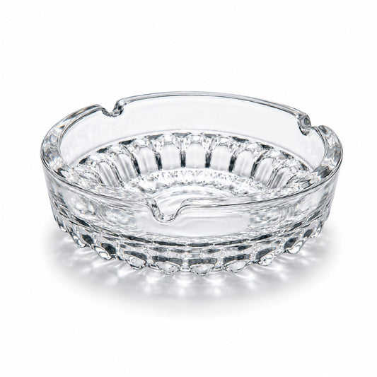 Scrumieră din Sticlă 6/set, Model Cristal 10.5x3.5cm Transparent