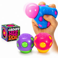 Jucarie Squishy Ciupercă Pop-Out 7cm, cu Spumă în Interior, Antistres Slow Rising, Super Moale și Elastică, Diferite Culori&nbsp;