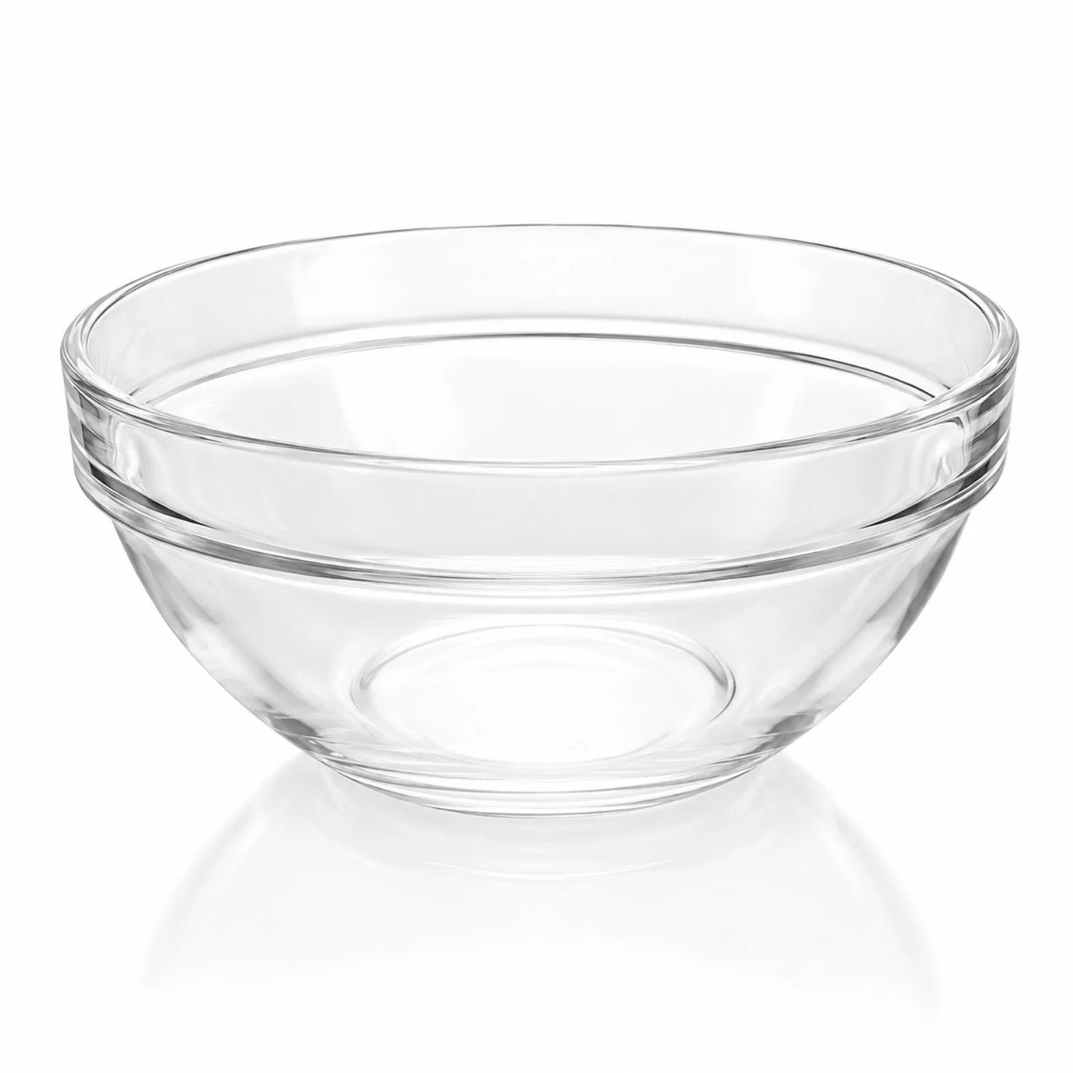 Bol din Sticlă 6/set, Transparent 17x7.5cm