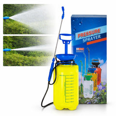 Pompa de Stropit 5L din Plastic, cu Curea pentru Umar si Duza Reglabila, Diferite Culori